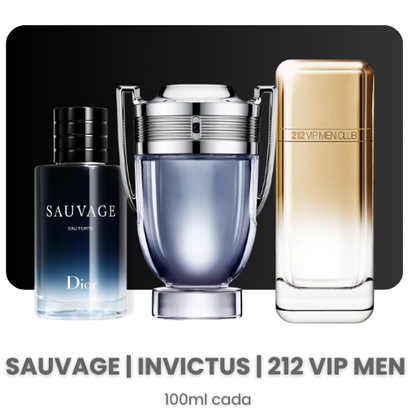 Combo 3 Perfumes Importados Para Hombres